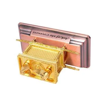 BRTAGG The Ark of The Covenant Replica Statue Gold Plated (Small)
