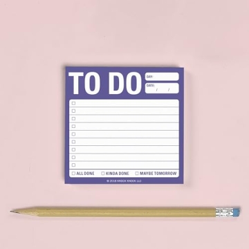 Knock Knock To Do List Sticky Notes for Organizing Life