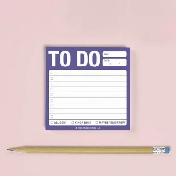 Knock Knock To Do List Sticky Notes for Organizing Life