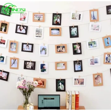 30 Large Wooden Clothespins, Heavy Duty for Crafts & Laundry