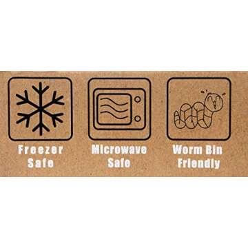 BlknWhite Compostable Cling Wrap with Cutter - Eco-Friendly Solution