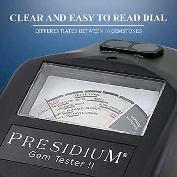 Presidium Instruments Gem Tester II - Identify Diamonds, Moissanites & More