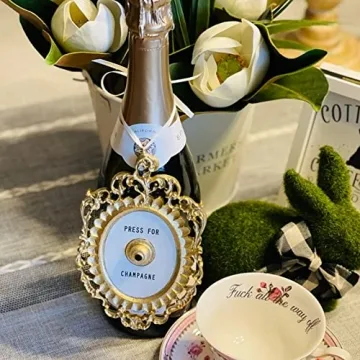 Press for Champagne Door Ring Bell Home Decor Gift