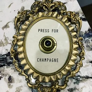 Press for Champagne Door Ring Bell Home Decor Gift