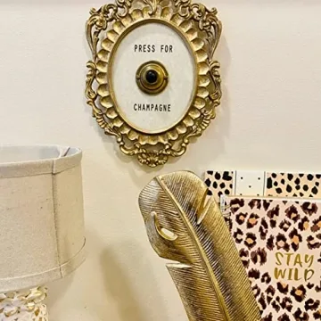 Press for Champagne Door Ring Bell Home Decor Gift