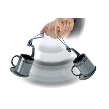 SpillNot - The Non-Slip Cup Holder Drink Tray, Durable, Non-Mess, Innovative Handheld Beverage Carri...