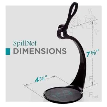 SpillNot - The Non-Slip Cup Holder Drink Tray, Durable, Non-Mess, Innovative Handheld Beverage Carrier