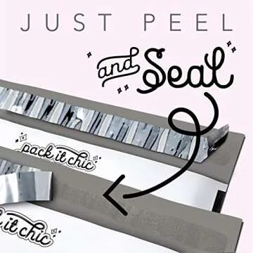 Pack It Chic Tropical Leaves Mailers for Stylish Shipping