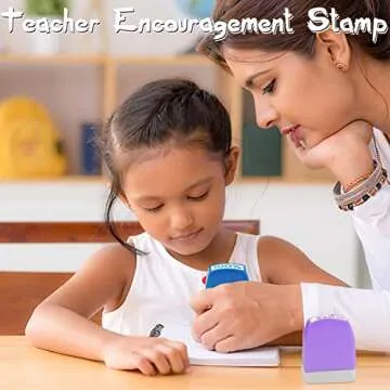 Tmtains 8Pcs Teacher Stamps for Classroom Supplies