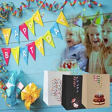 Qutuus White Gift Bags 25 Pcs Eco-Friendly and Customizable