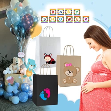 Qutuus White Gift Bags 25 Pcs Eco-Friendly and Customizable