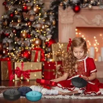 3" Steel Tongue Rain Drum - Perfect Garden Chime