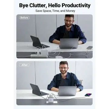 UGREEN 140W USB C GaN Charger - 3 Ports for Laptop