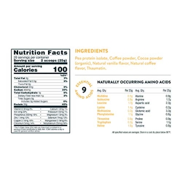 Nuzest Pea Protein Powder - Clean Nutrition Boost