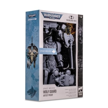 Collectible McFarlane Warhammer 40K Space Wolves Figure