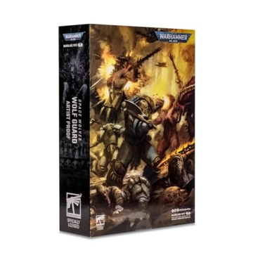 Collectible McFarlane Warhammer 40K Space Wolves Figure