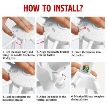 GOZIHA Kitchen Pasta Drying Rack for Easy Homemade Pasta