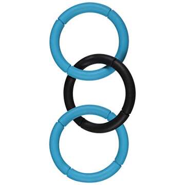 JW Pet Interactive Rubber Tug & Chew Toy For Dogs