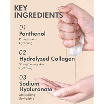 DERMAL 39 Combo Pack A Collagen Essence Korean Face Mask - Hydrating & Soothing Facial Mask with Panthenol - Hypoallergenic Self Care Sheet Mask for All Skin Types - Natural Home Spa Treatment Masks