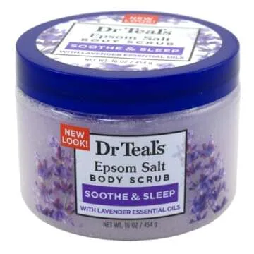Dr Teals Lavender Epsom Salt Scrub 32 oz Set