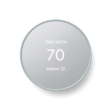 Google Nest Smart Thermostat Fog Energy Efficient Home