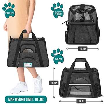 Travel in Comfort with PetAmi Airline Approved Pet Carrier