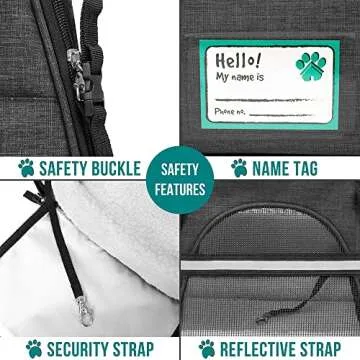 PetAmi Airline Approved Carrier for Dogs and Cats