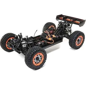 Losi RC Truck 1/5 DBXL-E 2.0 4 Wheel Drive Desert Buggy Brushless RTR Battery and Charger Not Included with Smart Fox LOS05020V2T1
