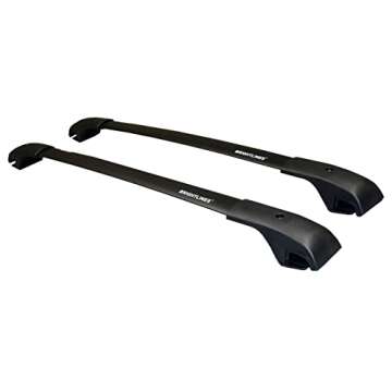 BrightLines Aero Roof Rack Cross Bars Compatible with Toyota RAV4 2013-2018