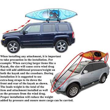 BrightLines Aero Roof Rack Cross Bars Compatible with Toyota RAV4 2013-2018