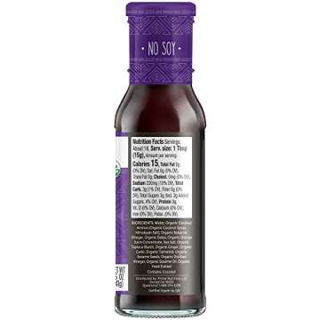 Primal Kitchen No Soy Teriyaki Sauce Variety 2-Pack, Made with Real Ingredients, Includes 1 Island Teriyaki & 1 Original Teriyaki