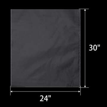 Awpeye 20-Pack Clear Gift Bags for Baskets - Perfect Wrapping Solution