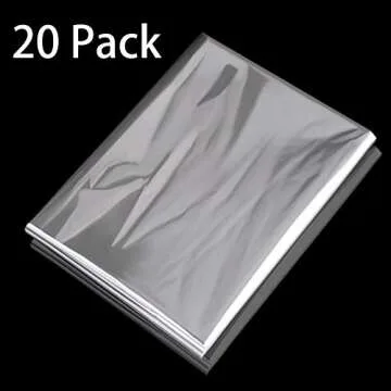 Awpeye 20-Pack Clear Gift Bags for Baskets - Perfect Wrapping Solution