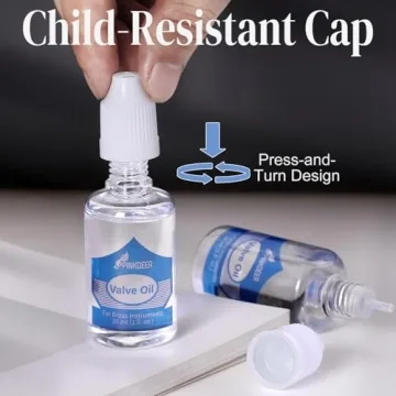 PINKDEER Trumpet Valve Oil - Pack of 3 for Brass Instruments