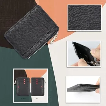 VIQWYIC Wristlet Bracelet Keychain Wallet Women Hands-Free