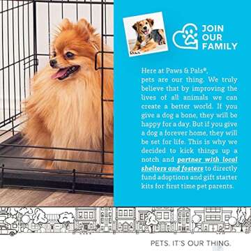 Paws & Pals Dog Crate Tray, Removable Thick Plastic Bottom Liner, Replacement Pan Best for Pet Kennel, Wire Metal Cage or Crates for Rabbits, Ferrets, Puppy Dogs & Cats (Small - 30 Inches)