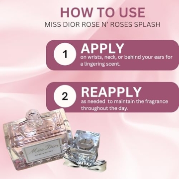 Dior Miss Rose N' Roses Mini Perfume for Women 0.17 Ounce