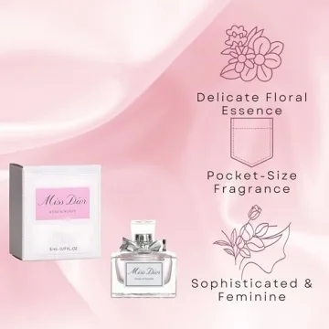 Dior Miss Rose N' Roses Mini Perfume for Women 0.17 Ounce