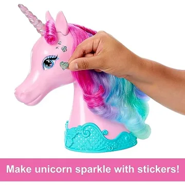 Barbie Unicorn Styling Head with Accessories for Kids
