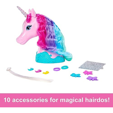 Barbie Unicorn Styling Head with Accessories for Kids