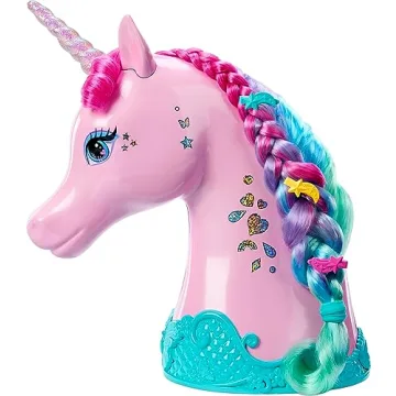 Barbie Unicorn Styling Head with Accessories for Kids