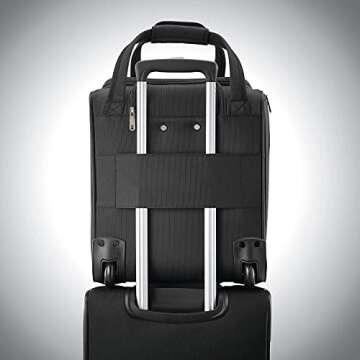 Samsonite Ascella X Softside Luggage, Black, Underseater