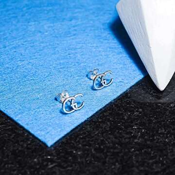 Elegant Initial Earrings for Women in Gold and More