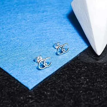 Elegant Initial Earrings for Women in Gold and More