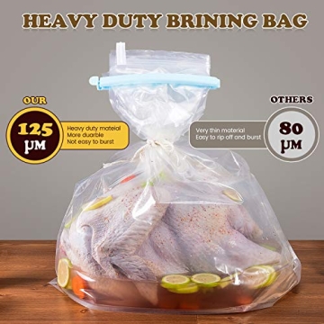 Brining Bag - Heavy Duty, Extra Large 2 Pack for Turkey