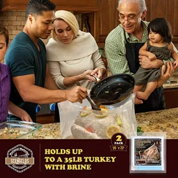 Brining Bag - Heavy Duty, Extra Large 2 Pack for Turkey