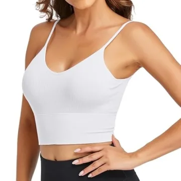 Litthing Longline Sports Bra - Comfortable & Stylish Cami Bra