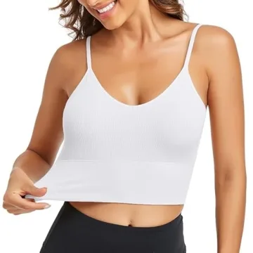 Litthing Longline Sports Bra - Comfortable & Stylish Cami Bra