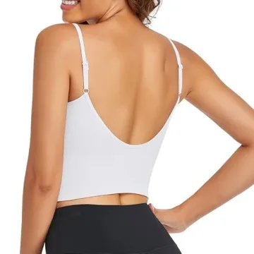 Litthing Longline Sports Bra - Comfortable & Stylish Cami Bra