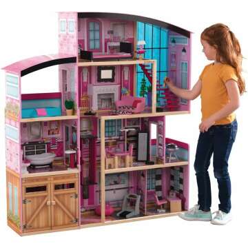 Shimmer Mansion Dollhouse for 12" Dolls by KidKraft
